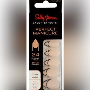 Almond Shape False Nails sally hansen